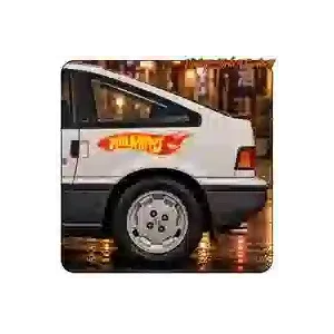 Hot Wheels Aufkleber auf dem Kopf, 1980er