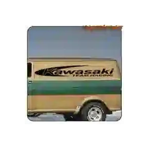 Autocollant Kawasaki Team Racing | Vinyle moto racing