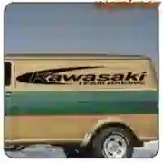 Pegatina Kawasaki Team Racing | Vinilo moto racing