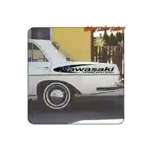 Autocollant Kawasaki Team Racing | Vinyle moto racing