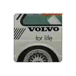 AUTOCOLLANT VOLVO FOR LIFE. ACHETEZ DES AUTOCOLLANTS EN VINYLE.