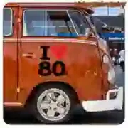 Autocollant I Love 80's | Culture 80