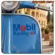 Pegatina Mobil Racing Oil de competición