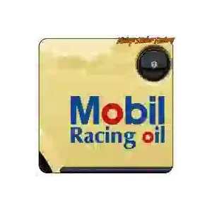 Mobil Racing Oil Rennsport-Aufkleber
