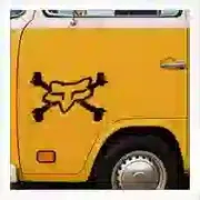 AUTOCOLLANT FOX BONES. ACHETEZ DES AUTOCOLLANTS EN VINYLE.