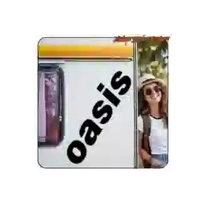 OASIS STICKER. BUY VINYL STICKERS.