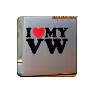 I LOVE MY VW Sticker for Cars and Windows