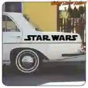 AUTOCOLLANT LOGO STAR WARS. ACHETEZ DES AUTOCOLLANTS EN VINYLE.