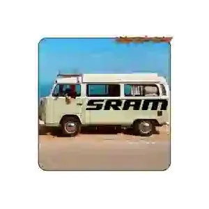 SRAM Vinyl Cycling Sticker