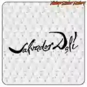 Autocollant Salvador Dalí | Vintage Sticker Factory