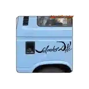 Pegatina Salvador Dalí | Vintage Sticker Factory