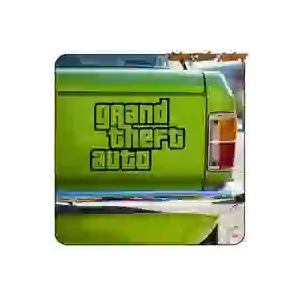 Pegatina GRAND THEFT AUTO. Comprar pegatinas.