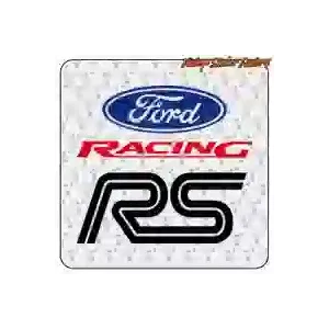 FORD RACING RS STICKER. BUY VINYL STICKERS.