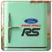 Pegatina FORD RACING RS. Comprar pegatinas.