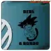 AUTOCOLLANT BÉBÉ GOKU À BORD. ACHETEZ DES AUTOCOLLANTS EN VINYLE.