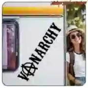 Pegatina VANARCHY. Comprar pegatinas.