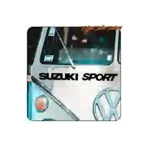 Autocollant SUZUKI SPORT en vinyle découpé