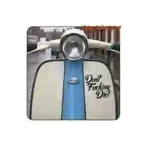 DON’T FUCKING DIE Sticker for Motorcycles and Helmets