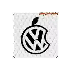 Volkswagen Apple Sticker | VW Car Vinyl