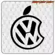 Volkswagen Apple Sticker | VW Car Vinyl