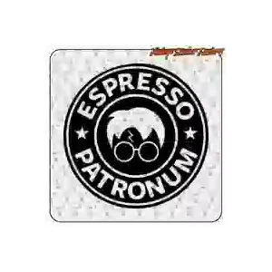 Autocollant Espresso Patronum pour café et magie