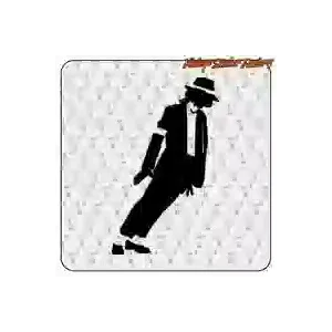 Dekorativer Michael-Jackson-Aufkleber