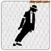 Dekorativer Michael-Jackson-Aufkleber