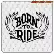 BORN TO RIDE' STICKERS.