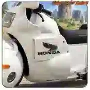 HONDA LOGO R' STICKERS.