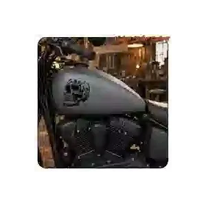 Pegatina Sugar Skull para moto y café racer