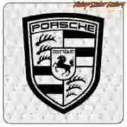Autocollant décoratif Porsche Emblem pour voiture