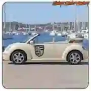 Pegatina decorativa Porsche Emblem para coche