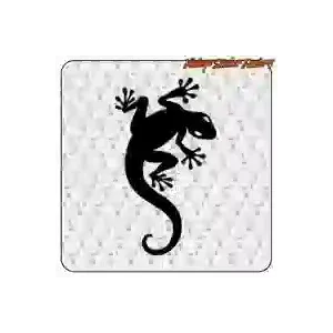 Pegatina de gecko para moto vintage