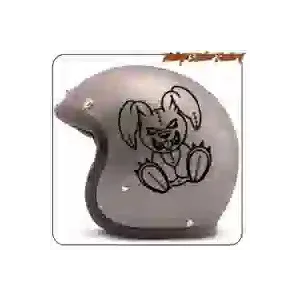 Autocollant Evil Bunny pour moto et café racer