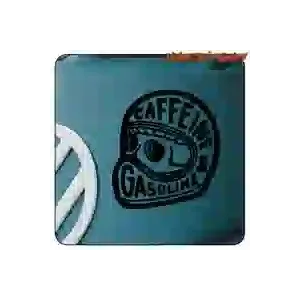 AUTOCOLLANT CAFFEINE & GASOLINE. ACHETEZ DES AUTOCOLLANTS EN VINYLE.