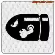 Pegatina Bullet Super Mario | Vintage Sticker Factory