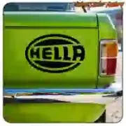 HELLA Aufkleber für Auto und Motorrad