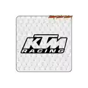 KTM Racing sticker for off-road motorcycles