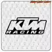 Pegatina KTM Racing para moto off road