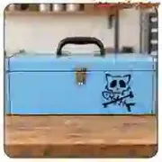DEAD CAT Totenkopf-Aufkleber Custom Culture