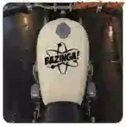 BAZINGA Sticker from The Big Bang Theory