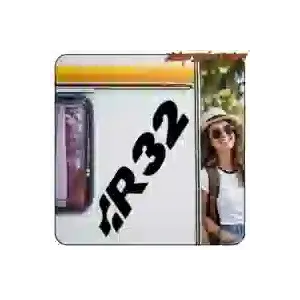 Volkswagen Golf R32 sticker | Vinyl decal for VW car
