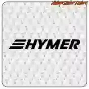 HYMER LOGO' STICKERS.