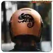 Sticker caméléon pour moto vintage