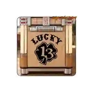 LUCKY 13 Aufkleber für Motorrad und Café Racer