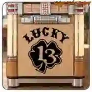 LUCKY 13 Aufkleber für Motorrad und Café Racer