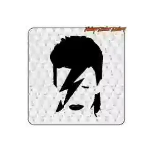Pegatina Bowie para personalizar | Vintage Sticker Factory