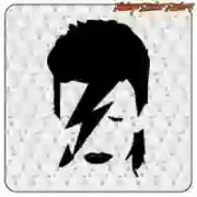 Pegatina Bowie para personalizar | Vintage Sticker Factory