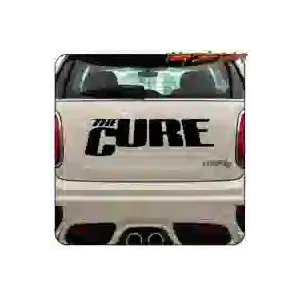 THE CURE 3 AUFKLEBER. KAUFEN SIE VINYLAUFKLEBER.