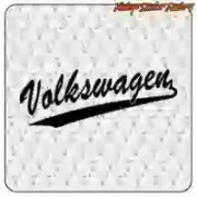 Adhesivo emblema Volkswagen en vinilo de corte